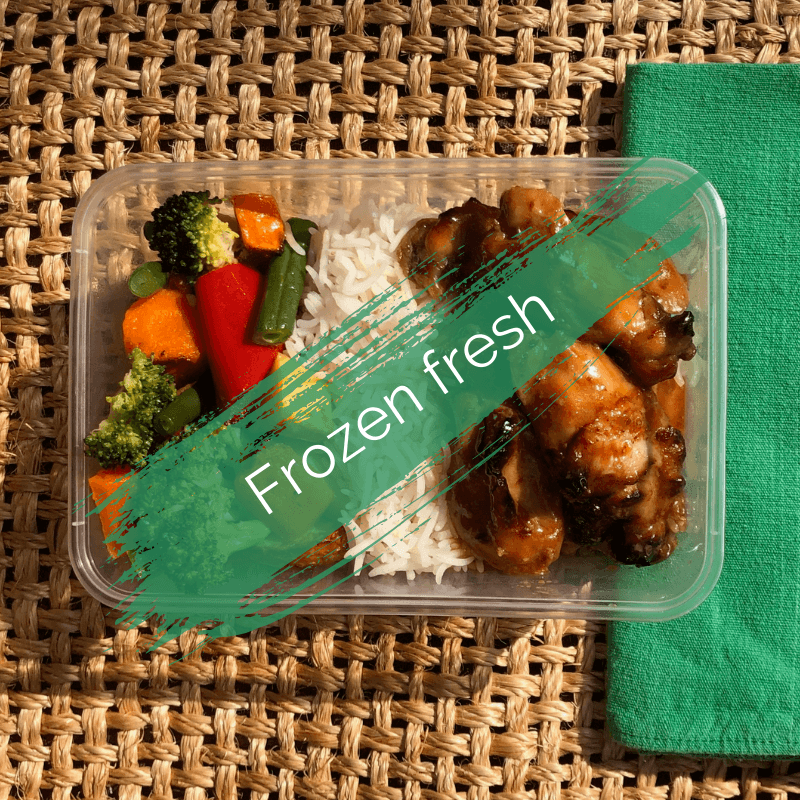 Frozen Fresh Teriyaki Chicken with Rice & Vegetables
